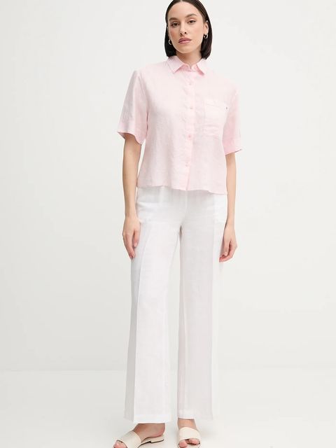 Tommy Hilfiger koszula lniana - zdjęcie produktu nr 2