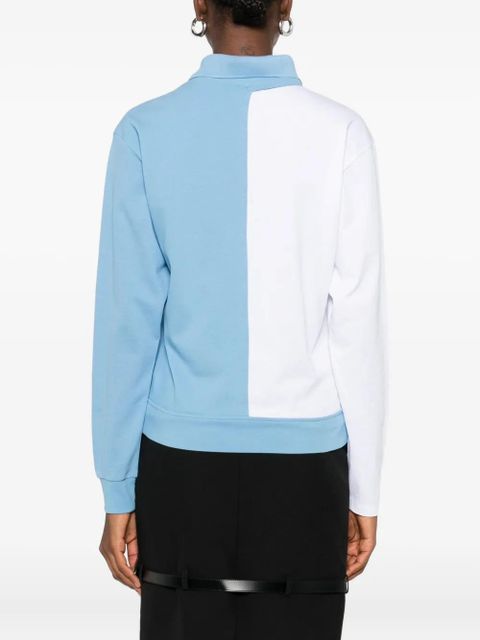 Coperni two-tone panelled polo top - Blue - zdjęcie produktu nr 2