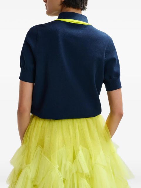 Essentiel Antwerp Jonda short-sleeve top - Blue