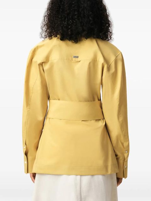 AMI Paris long-sleeve pocket shirt - Yellow