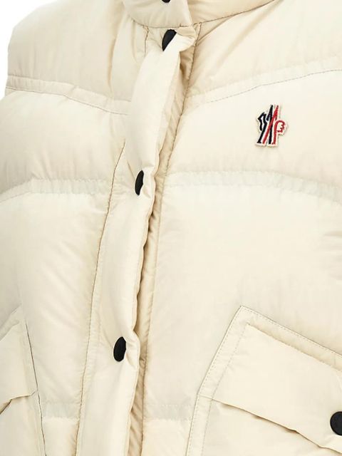 Moncler Grenoble quilted-panelled gilet - White