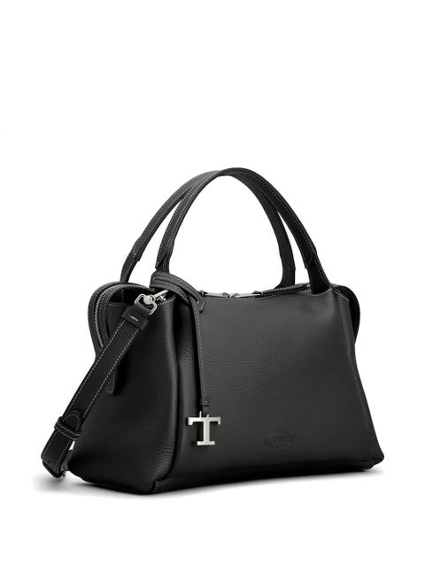 Tod's small leather tote bag - Black - zdjęcie produktu nr 2