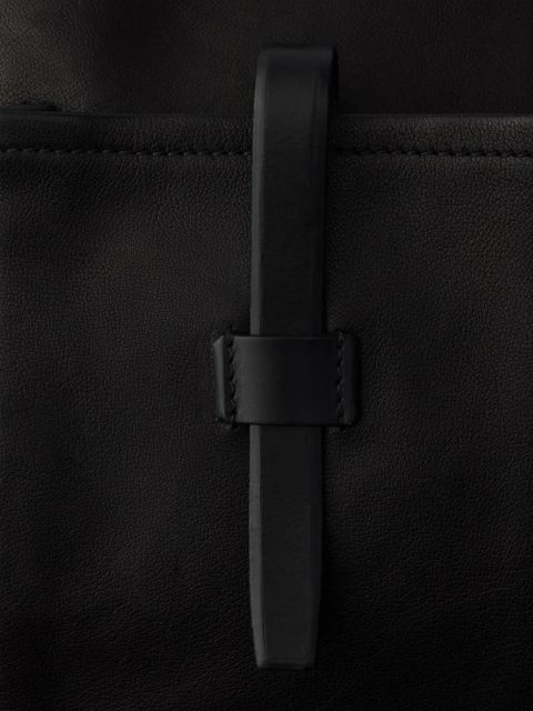 Prada large Route leather tote bag - Black