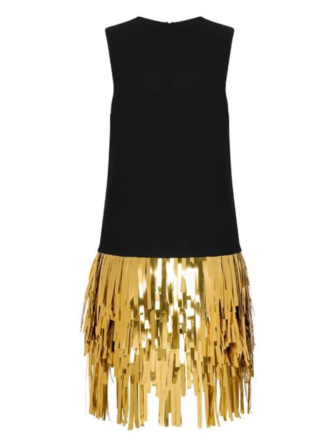 Moschino fringed mini dress - Black - zdjęcie produktu nr 1