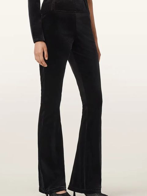 AllSaints spodnie welurowe - zdjęcie produktu nr 2