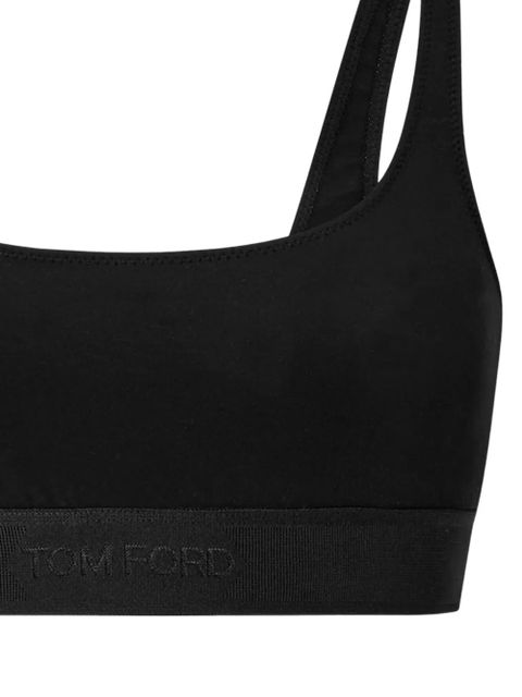 TOM FORD logo-band bra - Black - zdjęcie produktu nr 2