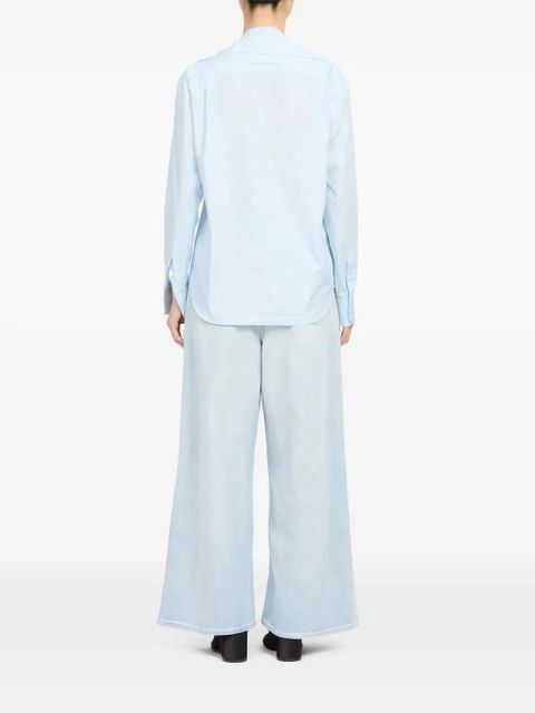 MM6 Maison Margiela long-sleeves shirt - Blue