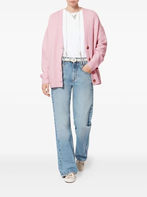 MARANT ÉTOILE Eborah button cardigan - Pink - zdjęcie produktu nr 2
