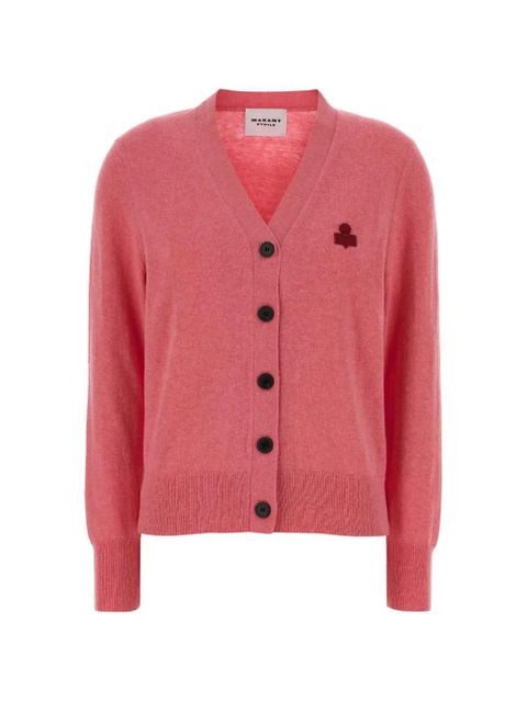 MARANT ÉTOILE buttoned cardigan - Pink - zdjęcie produktu nr 1