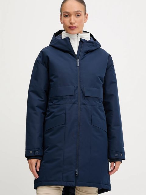 Columbia kurtka sportowa puchowa Juniper kolor granatowy 2134882 - zdjęcie produktu nr 1