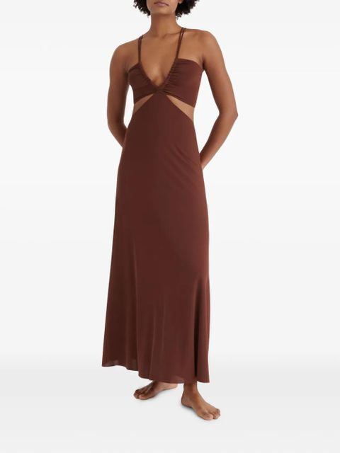 ERES Saba dress - Brown