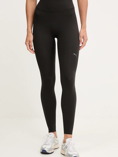 Puma legginsy treningowe damskie kolor czarny gładkie 527463 - zdjęcie produktu nr 1