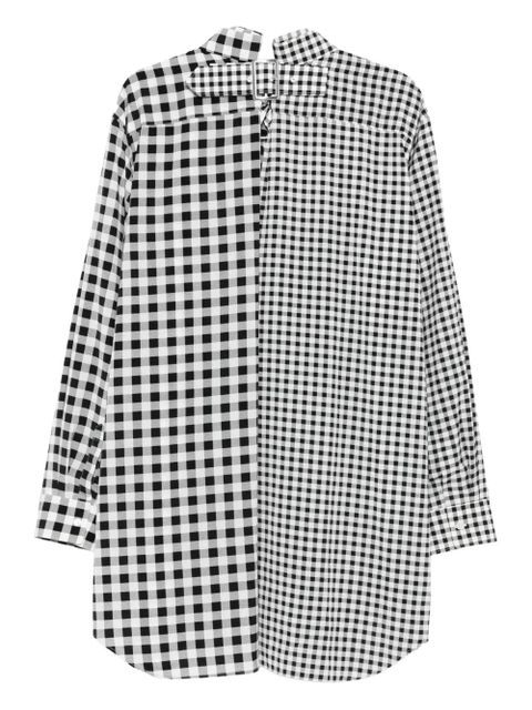 Comme Des Garçons gingham-pattern shirt - Black - zdjęcie produktu nr 2