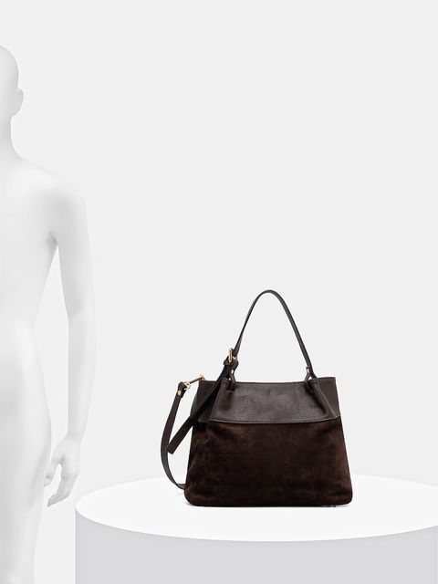 Answear.LAB torebka zamszowa