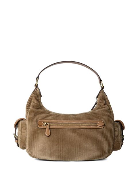 Miu Miu corduroy compartments shoulder bag - Neutrals - zdjęcie produktu nr 2
