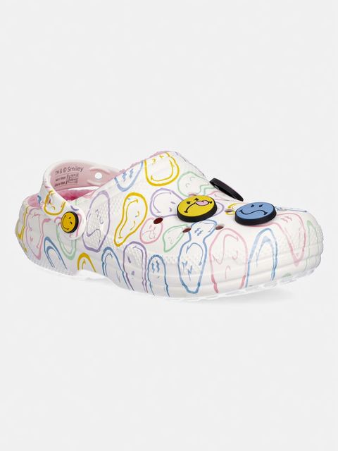 Crocs klapki Smiley Classic Lined Clog