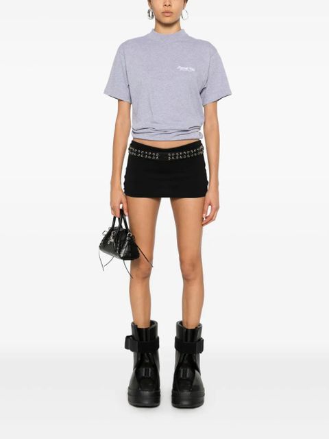 Balenciaga stretch-design mini skort - Black - zdjęcie produktu nr 2