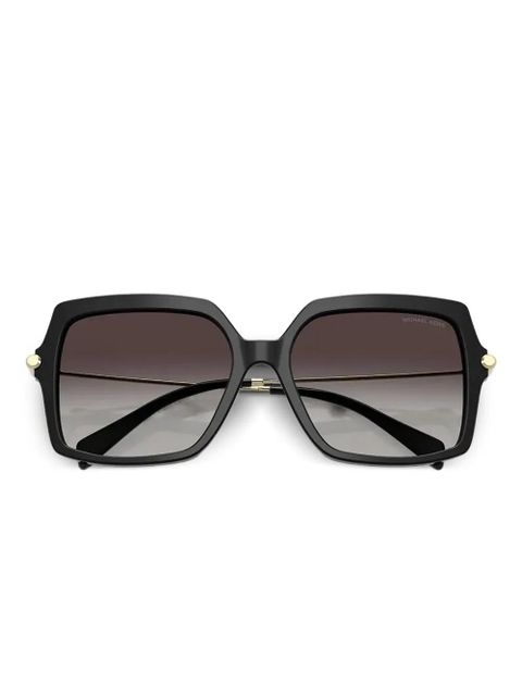 Michael Kors geometric-frame sunglasses - Black