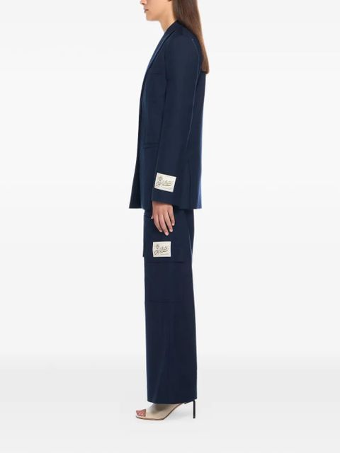 Off-White cargo-pocket trousers - Blue