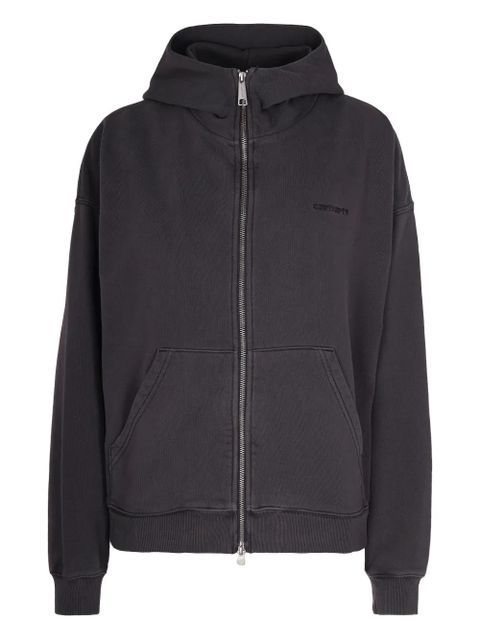 Carhartt WIP zip hooded knitwear - Grey - zdjęcie produktu nr 1