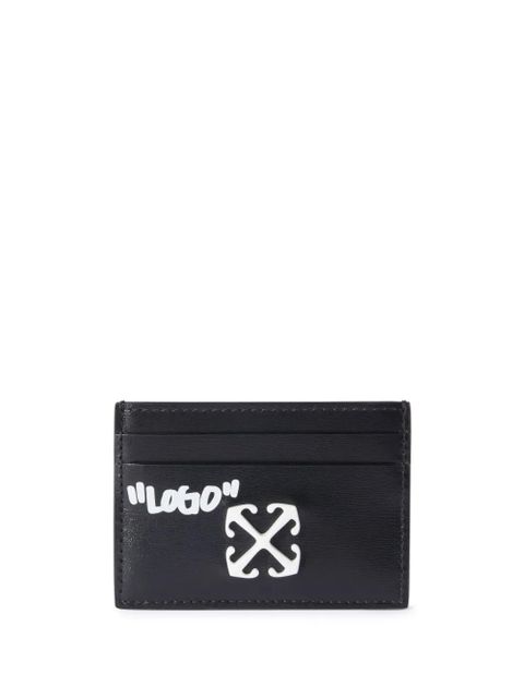 Off-White Jitney Quote card holder - Black - zdjęcie produktu nr 1