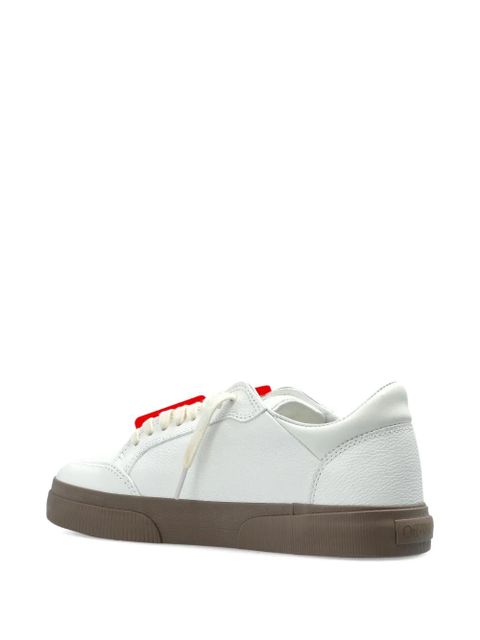 Off-White arrow-appliqué leather sneakers