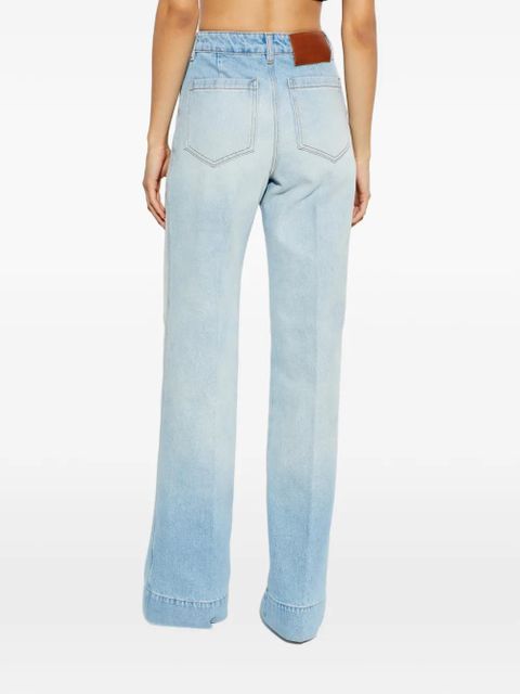 Victoria Beckham patch-pocket jeans - Blue