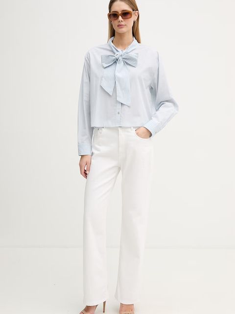 United Colors of Benetton koszula damska bawełniana - zdjęcie produktu nr 1