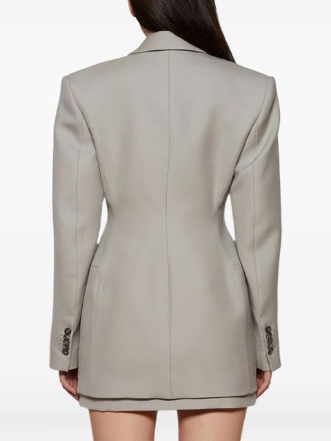 WARDROBE.NYC Contour double-breasted blazer - Grey