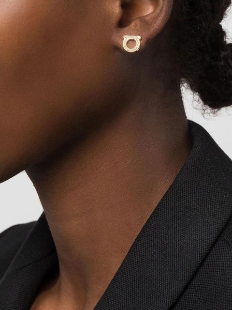 Ferragamo Gancini embellished earrings - Gold - zdjęcie produktu nr 2