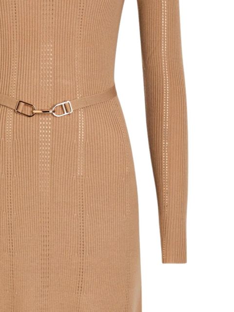 Gabriela Hearst long-sleeve midi dress - Neutrals - zdjęcie produktu nr 2