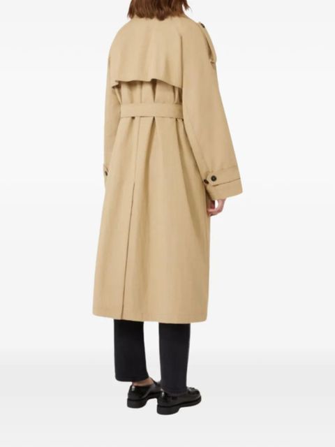Weekend Max Mara belted double-breasted coat - Neutrals