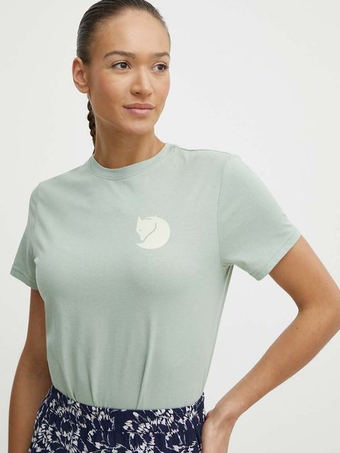 Fjallraven t-shirt Fox Boxy Logo - zdjęcie produktu nr 2