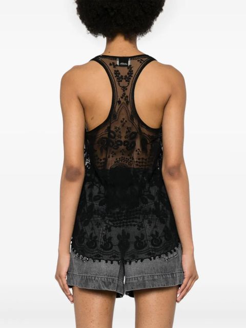 ISABEL MARANT Violette lace blouse - Black