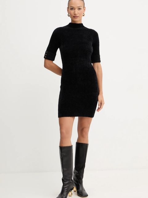 Morgan sukienka RMORIK kolor czarny mini dopasowana RMORIK - zdjęcie produktu nr 2