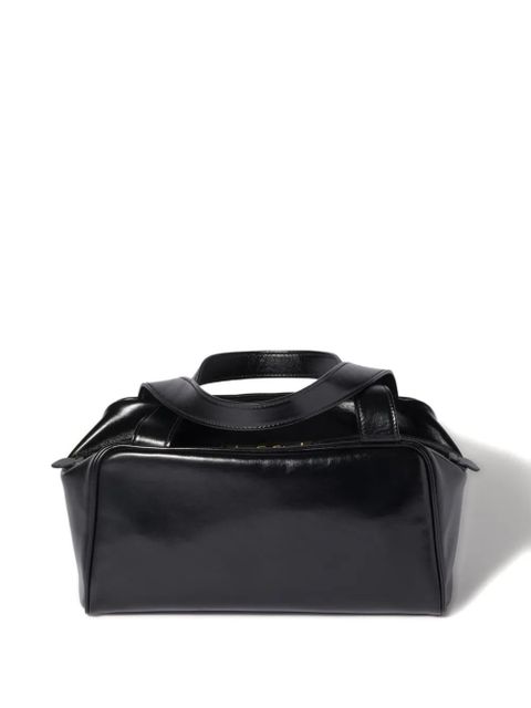 Miu Miu leather zipped shoulder bag - Black