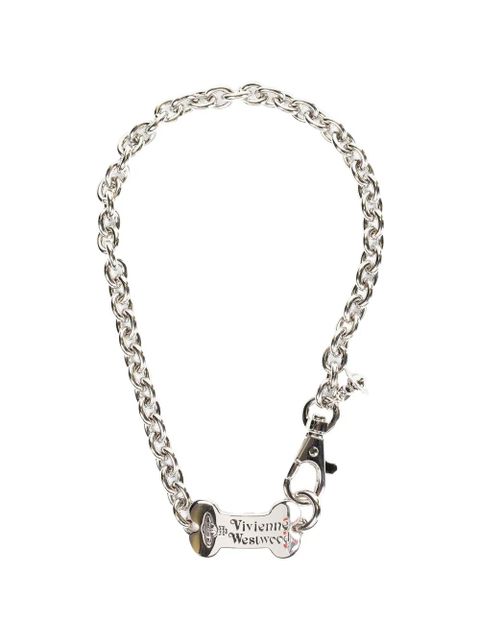Vivienne Westwood dog tag bracelet - Silver - zdjęcie produktu nr 2