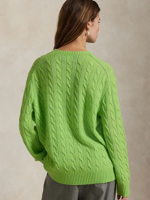 Polo Ralph Lauren sweter damski kolor zielony 211972115