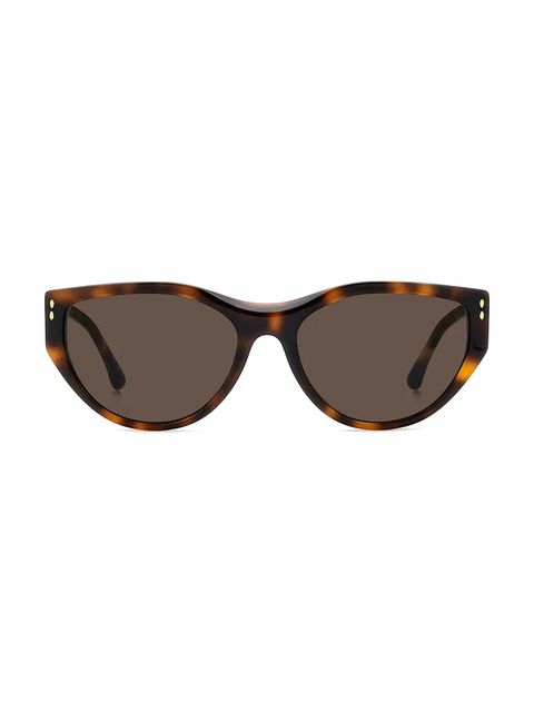 Isabel Marant okulary przeciwsłoneczne damskie kolor brązowy IM 0217/S