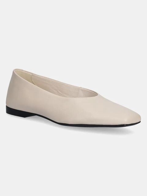 Vagabond Shoemakers baleriny skórzane DELIA kolor beżowy 5907-101-02 - zdjęcie produktu nr 1