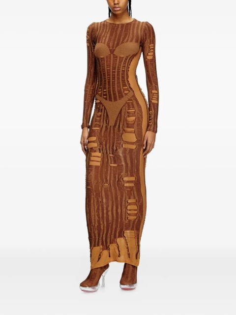 Diesel M-Calimera maxi dress - Brown