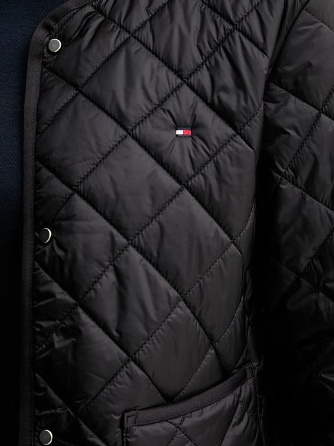 Tommy Hilfiger kurtka kolor czarny przejściowa WW0WW47290