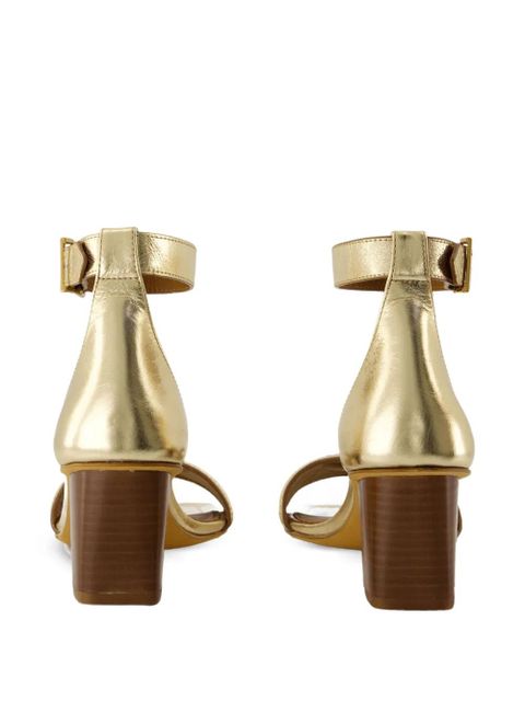 Zadig&Voltaire 57mm Caprese leather sandals - Gold