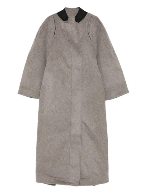 ENTIRE STUDIOS Vantage panelled coat - Grey