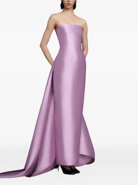 Solace London Imani strapless train maxi dress - Purple - zdjęcie produktu nr 2