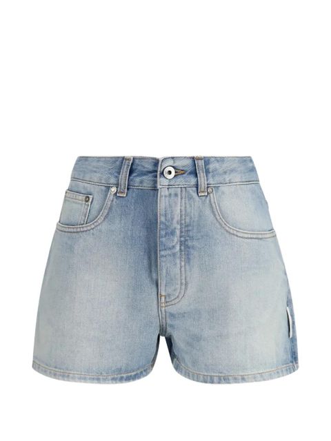 Off-White Doll bleached arrow denim shorts - Blue - zdjęcie produktu nr 1