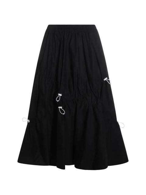 Moschino drawstring midi skirt - Black - zdjęcie produktu nr 1