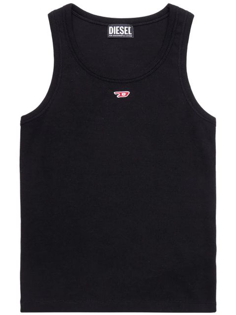 Diesel T-Anky-D logo-appliqué tank top - Black - zdjęcie produktu nr 1