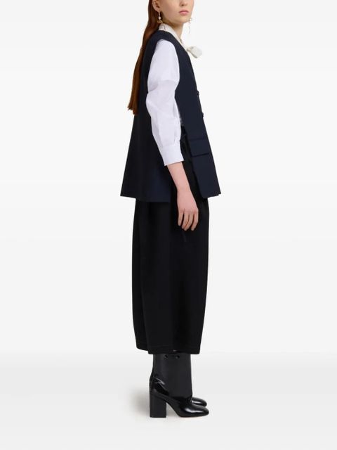 Marni sleeveless tailored vest - Blue - zdjęcie produktu nr 2