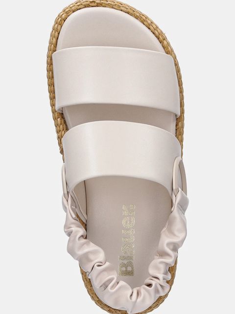 Blauer sandały OPAL